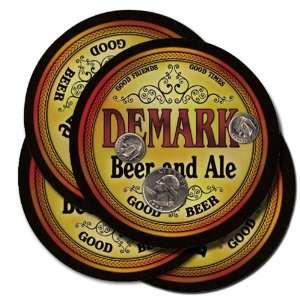  DEMARK Family Name Beer & Ale Coasters 