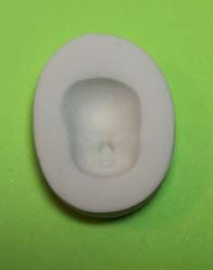   BABY FACE art doll #17 EYES OPEN OR CLOSED ~ CNS polymer mold  