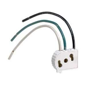   , 125 Volt, Right Angle Wiring Module For Lev Lok Receptacles, White