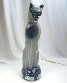 1969 Ezra Brooks KATZ Siamese Cat Bottle  