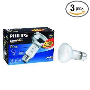  Duramax 45 Watt R20 Indoor Spot Light Bulb, 3 Pack: Home Improvement