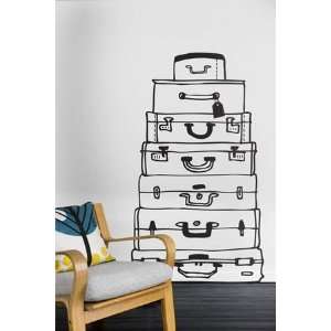  Ferm Living   Suitcases Wall Sticker