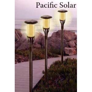  2 Pack Atlantic Solar With 4 Flickering Amber LEDs Candle 