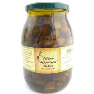 Taggiasca Olives Pitted (34 ounce)  Grocery & Gourmet Food