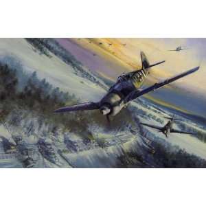     Fw 190 Ace Oscar Boesch World War II Aviation Art