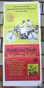 Harold & Maude Cat Stevens Original movie poster  