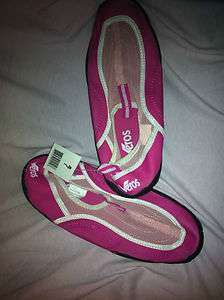   Pink Nylon / Mesh Aqua Sock Style Water Shoes   Womens US 7 or 8 NWT
