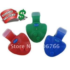   alarm fish bite alarm with led light and buzzer blue red green color