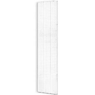 Azar 771660 WHT 16 Inch W by 60 Inch H White Pegboard Wall Panel, 2 