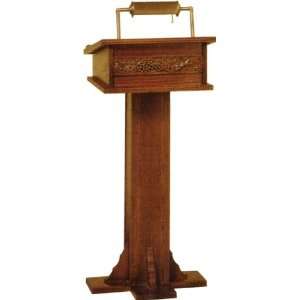 Deluxe Grape Leaf and Vine Carving Group Lectern:  Kitchen 