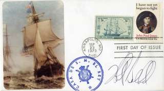 Robert Ballard Discovered The Titanic Wreck Autograph Cover  