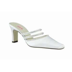   Paradox London CHEEKY WHITE Cheeky Mule Size: 7.5, Color: White: Baby