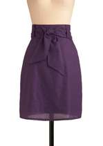 Plum Panache Skirt  Mod Retro Vintage Skirts  ModCloth