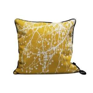  ferm LIVING 7106 Tree Bomb Silk Pillow in Curry