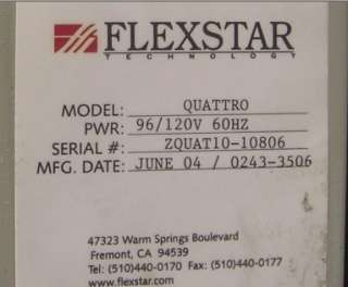 Pegasus Flexstar Quattro Hard Drive SATA/IDE Test Sys  