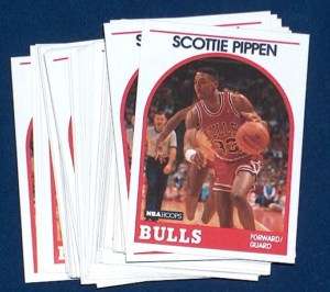 1989 NBA HOOPS #244 SCOTTIE PIPPEN #33 BULLS CARD MINT  