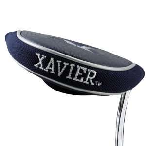  : Xavier Musketeers Navy Blue Mallet Putter Cover: Sports & Outdoors