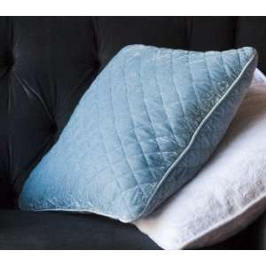  Silk Velvet Quilted Square Throw Pillow
