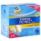 Tampax Pearl Plastic Tampons, Regular Absorbency, Fresh Scent, 40 