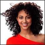   wide curls throughout the hair tight curls are more prone to dryness