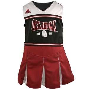  adidas Oklahoma Sooners Crimson Youth Two Piece Cheerleader 