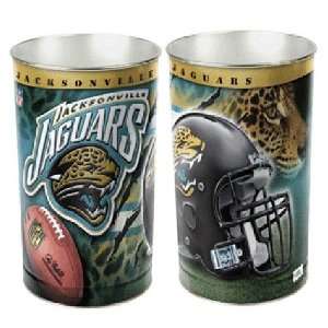  Jacksonville Jaguars NFL Tapered Wastebasket (15 Height 