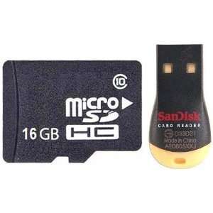  C10 MicroSDHC Micro SDHC Flash Memory Card with SD Adapter (BULK 