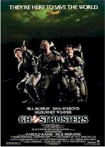 MOVIE POSTER ~ GHOSTBUSTERS (Bill Murray) GHOST BUSTERS  