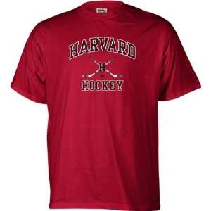  Harvard Crimson Perennial Hockey T Shirt Sports 