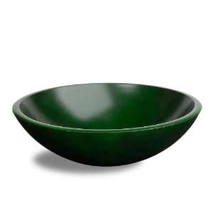 Bowl Mill Holiday Green Wooden Bowl:  Kitchen & Dining