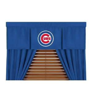  MLB Chicago Cubs MVP MicroSuede Window Valance