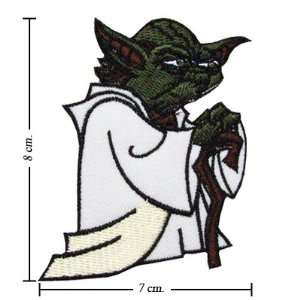  3pcs Star Wars Yoda Logo 1 Embroidered Iron on Patches Kid 
