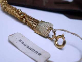 Mint BUCHERER Vintage NOS Ladies Bracelet Original Box;  