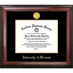  University of Missouri, Columbia Gold Embossed Diploma 
