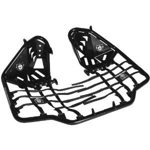 Pro Armor Revolution Nerf Bars with Heel Guard Plate   Black S061078BL