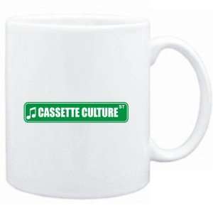 Mug White  Cassette Culture STREET SIGN  Music  Sports 
