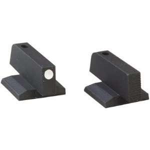  1911 Auto Front Dovetail Sights Govt, White, .225 Height 