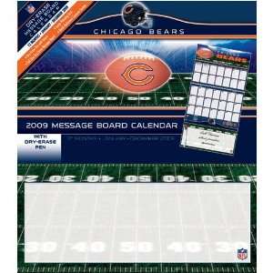  Chicago Bears NFL 12 Month Message Board Calendar