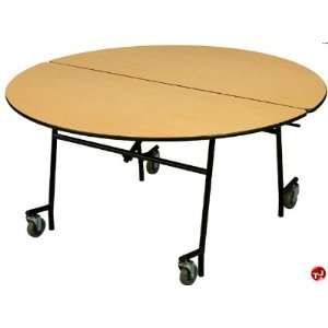   SRT48T, 48 Round Mobile Folding Cafeteria Table