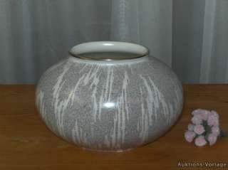 Wächtersbach Keramik, Vase ,ovale Form, Dekor Marina,50er  