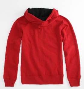Fox Mens Mr Clean Hoodie Sweatshirt Jacket Red New NWT  