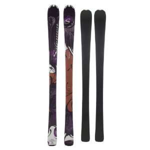  Salomon Origins Topaz Skis Black/Brown Womens Sports 