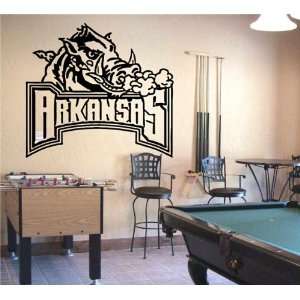   Vinyl Sticker Sports Logos Arkansas Razorbacks (S060)