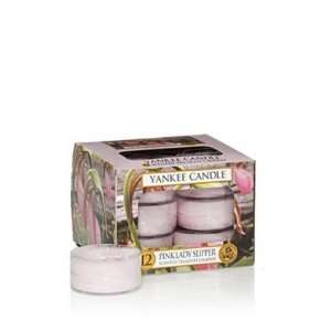  Pink Lady Slipper Yankee Candle Tea Lights: Home & Kitchen
