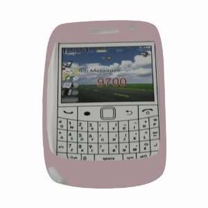  Skque Pink Silicone Skin Case for BlackBerry Bold 9700 