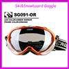 New Orange Goggles Ski&Snowboard /Anti Fog / Double Lens/+ Goggles 