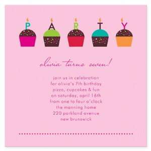  Sweet Celebrations Birthday Invitation Health & Personal 