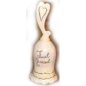  Lovey Dovey Just Married Bell   Clayworks Blue Sky 2006 