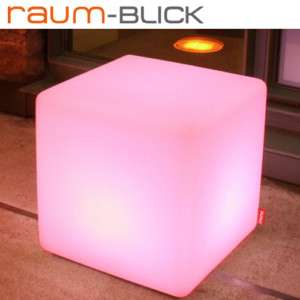 moree Cube Outdoor LED Tisch Lichtwürfel beleuchtet NEU  