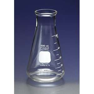  Pyrex Erlenmeyer Flask   250 ml   Glass   Heavy Duty Rim 